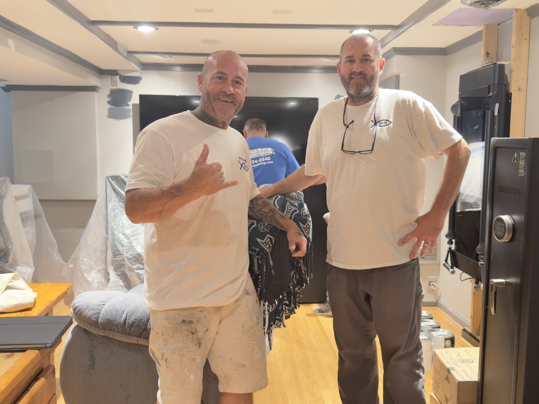 Frank Morrison Job-Site Check-In by Prodigal Son Painting