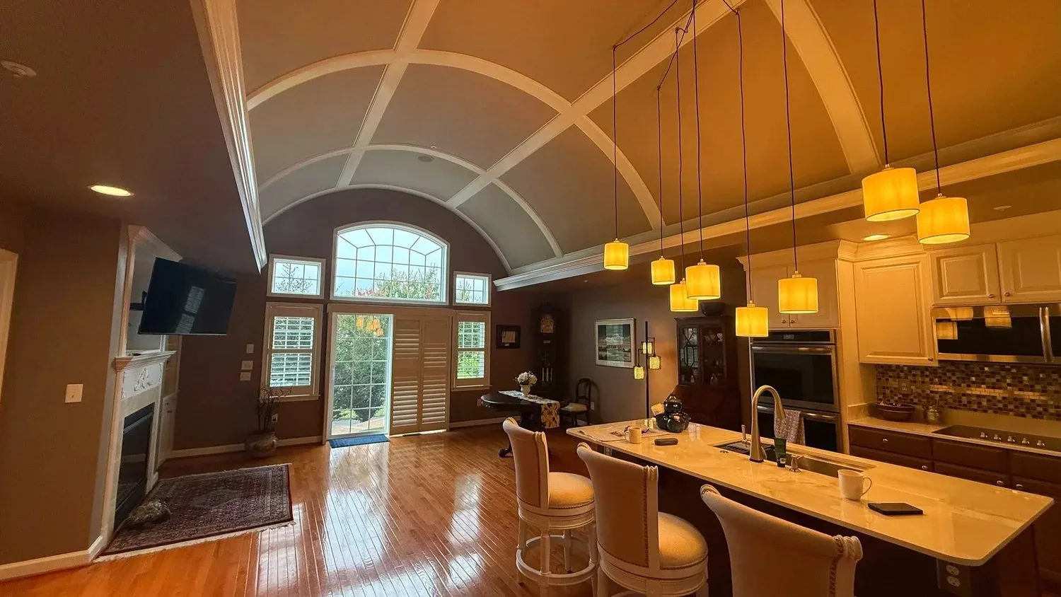 Detailed Kitchen Ceiling by Prodigal Son Painting