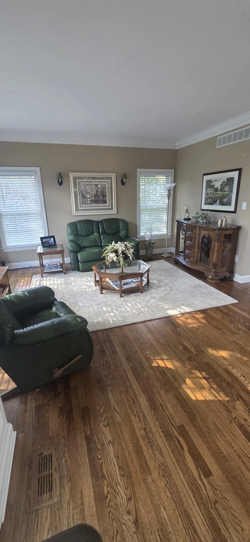Finished Living Room Interior by Prodigal Son Painting