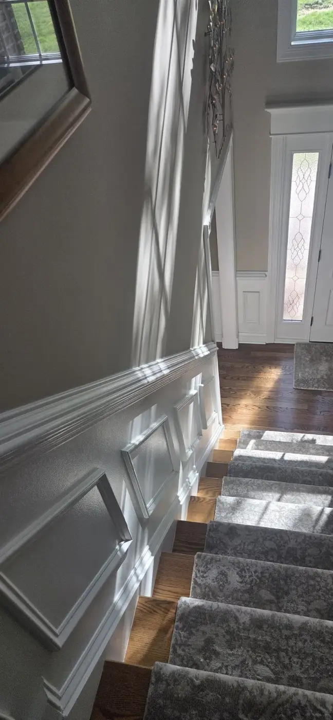 Trim & Stair Detail by Prodigal Son Painting